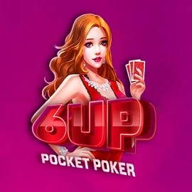 Logo of 6 Up Pocket Poker from FlipLuck at BetCrown Casino