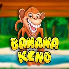 Banana Keno slot logo by Caleta Gaming at BetCrown CasinoBanana Keno