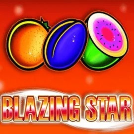 Blazing Star online game logo by Merkur Gaming on betcrownscasino.com