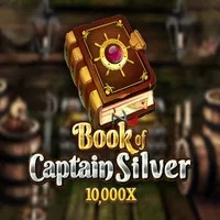 Book of Captain Silver slot logo by All41 Studios at BetCrown CasinoBook of Captain Silver