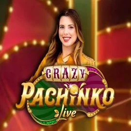 Try Crazy Pachinko slot by Evolution on betcrownscasino.com – logo image