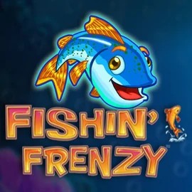 Fishin Frenzy slot logo by Blueprint Gaming at BetCrown CasinoFishin Frenzy