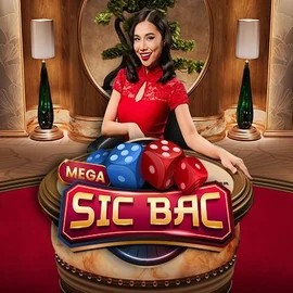 Mega Sic Bac game by Pragmatic Play – logo hosted on BetCrown Casino