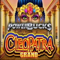 Powerbucks Cleopatra Grand by IGT, showcased at betcrownscasino.com – game logo